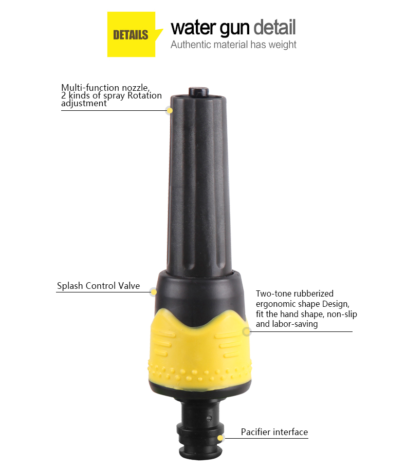 Pistolet &agrave; eau d'ABS de TPR