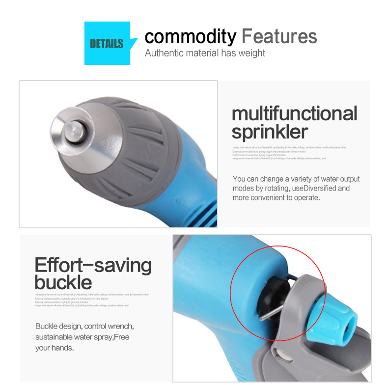 Pistolet &agrave; eau de jardinage &agrave; buse