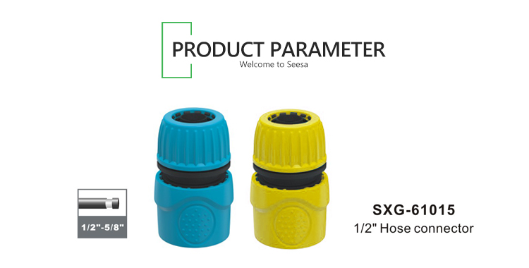 Connecteurs de robinet de tuyau rond en ABS