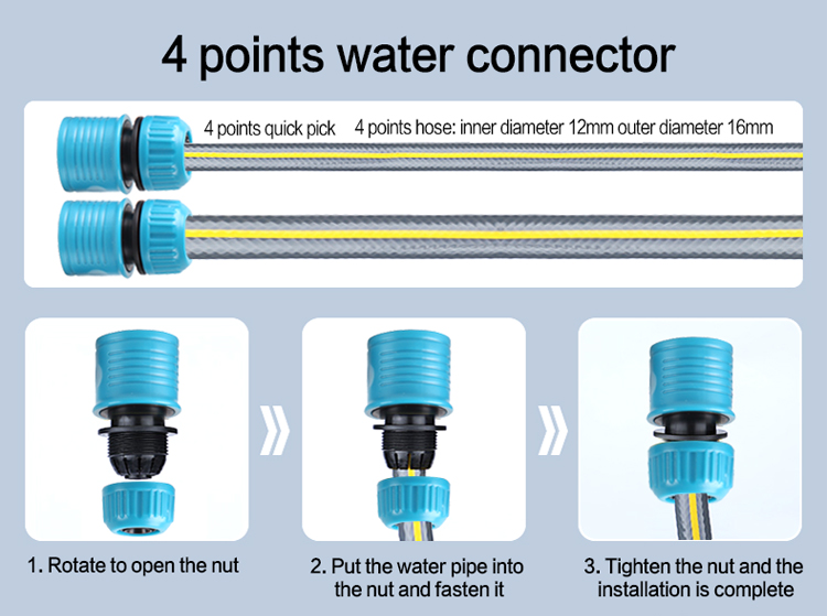 Enrouleur de tuyau r&eacute;tractable professionnel et chariot
