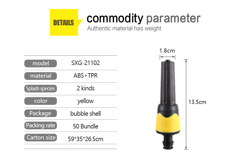 Pistolet &agrave; eau d'ABS de TPR