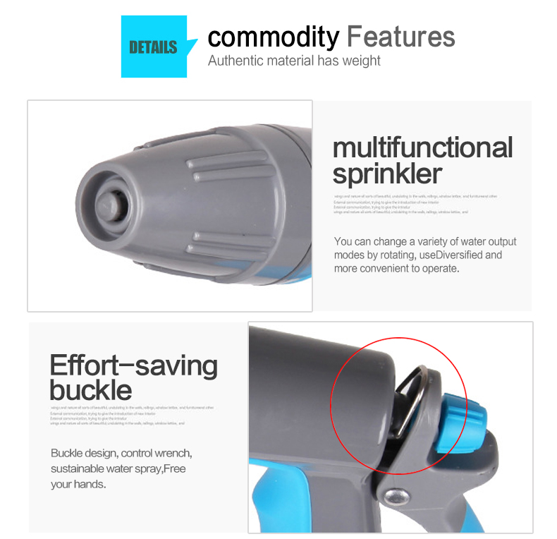 Pistolet &agrave; eau avec buse de tuyau