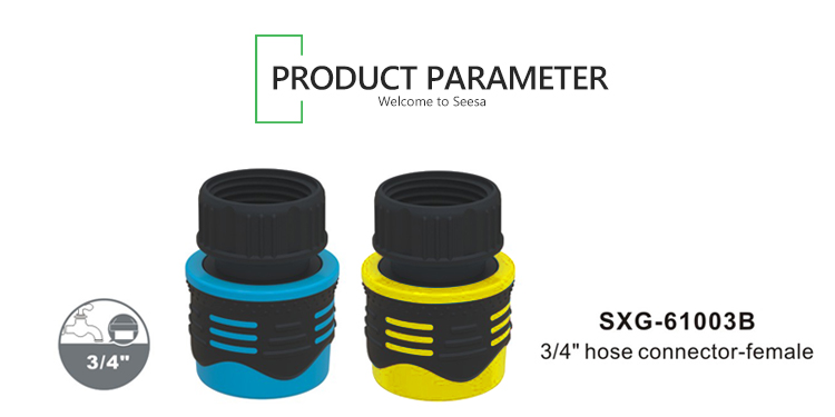Connecteur de robinet de tuyau ABS TPR 3/4'