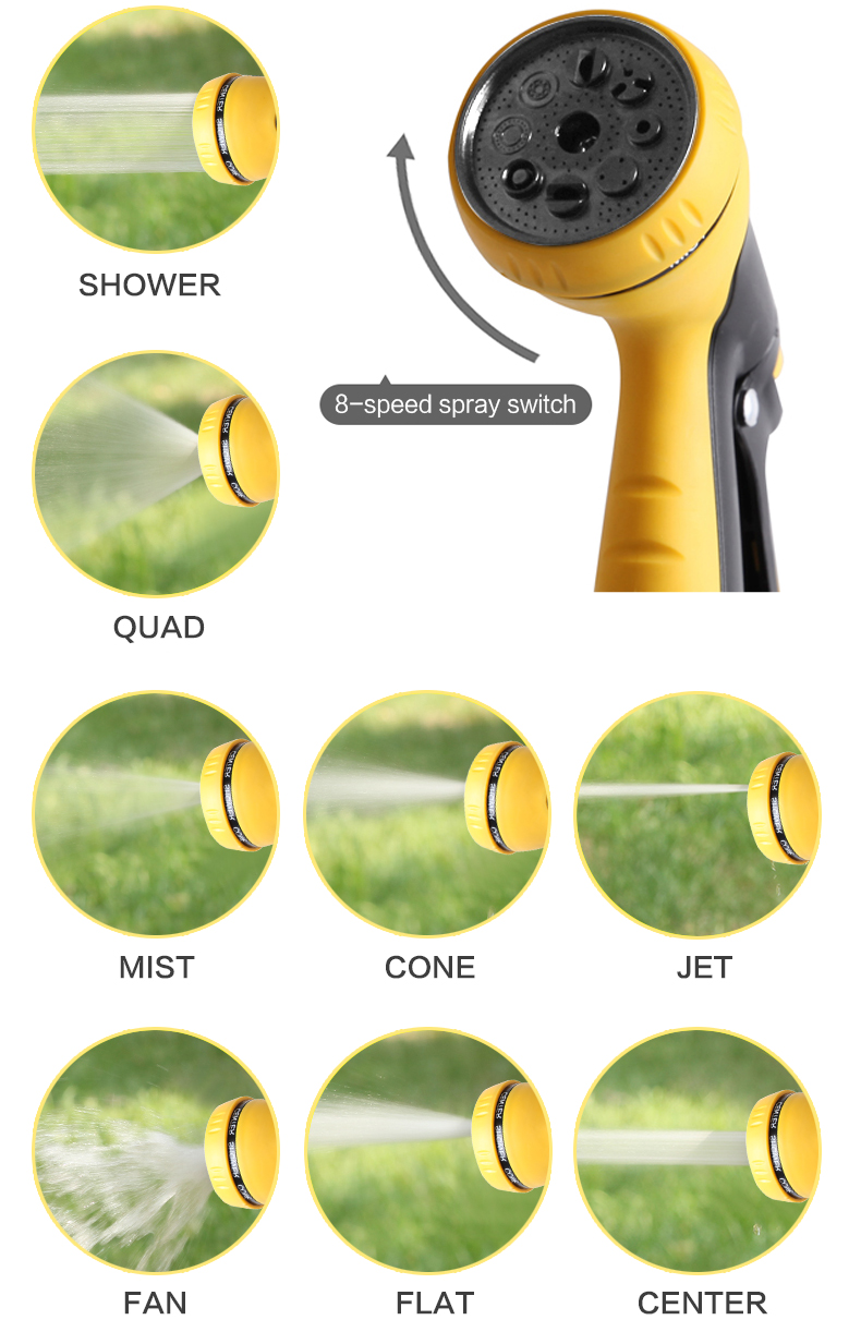 modes d'enrouleur et de chariot de tuyau de pelouse