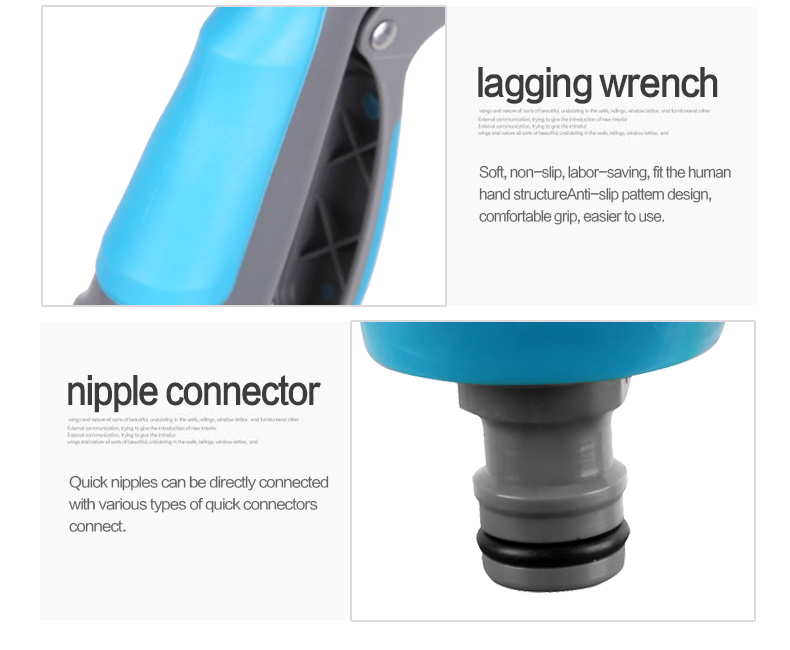 Pistolet &agrave; eau avec buse de tuyau