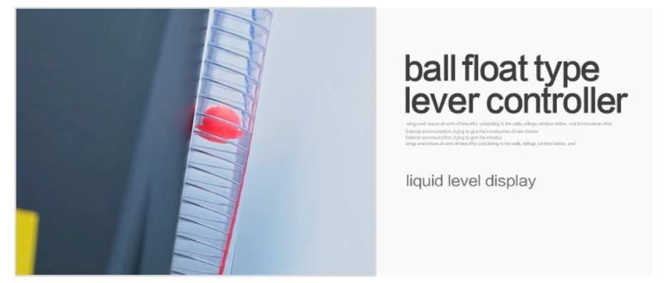 Indicateur de niveau de liquide visible